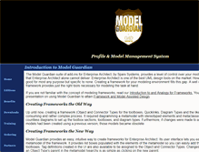 Tablet Screenshot of modelguardian.com